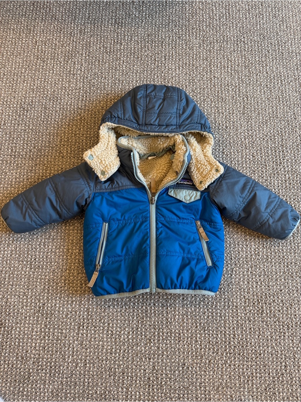 Patagonia 12-18 MO Reversible Tribbles Jacket